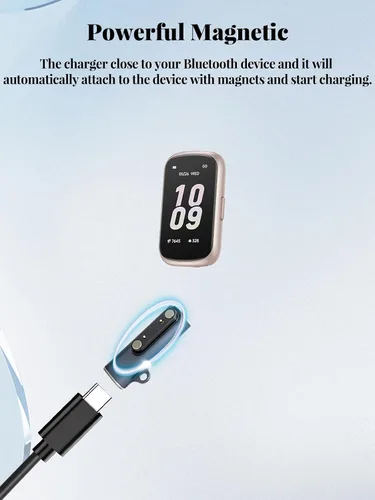 Vista 2 de Adaptador de cargador para rastreador de fitness BOALZETD P08