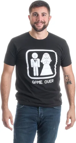 Vista 3 de Game Over - Camiseta divertida para despedida de soltero, boda, novio, humor, novio