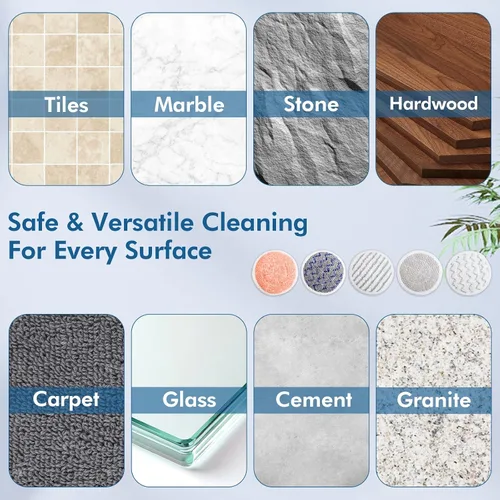 Vista 6 de 10 Pack Steam Mop Replacement Pads for Shark Steam & Scrub S8201