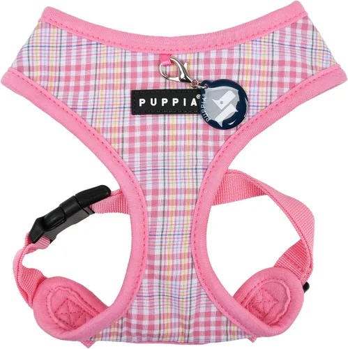Vista 10 de Puppia Arnés para perro sobre la cabeza de moda de primavera y verano, Aqua_Fete, talla M