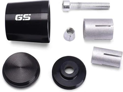 Vista 3 de Empuñaduras de manillar de motocicleta de 7/8 pulgadas, 0.866 in, tapones de extremo de barra para BMW R1200GS ADV R 1200 GS LC R1250GS GSA F800GS