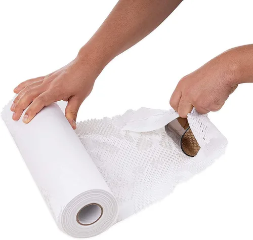 Vista 7 de Ready Roll - Papel de embalaje de 12 pulgadas x 33 pies, embalaje perforado, 1 rollo de envoltura de panal de abeja de 3.3 pies para embalaje