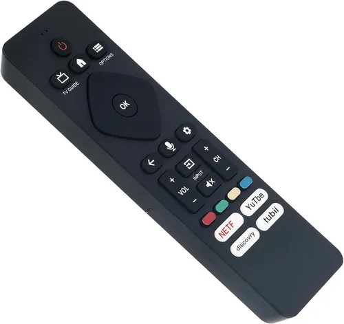 Vista 7 de URMT26CND002 Control remoto de reemplazo por voz aplicable para Philips Google TV 50PUL7672/F7 75PUL7552/F7 5PUL7552/F7 43PUL7672/F7 65PUL7672/F7