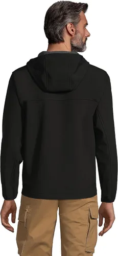 Vista 2 de Lands' End Chaqueta de vellón elástica Softshell para hombre