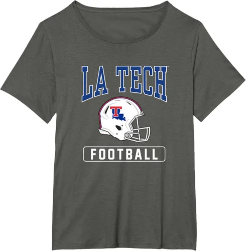 Vista 9 de Camiseta con casco de fútbol Louisiana Tech Bulldogs, Negro