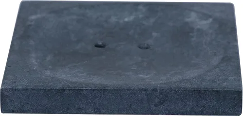 Vista 3 de Crocon Soporte para platos de mármol, jabonera de diseño sólido para baño, cocina y encimeras, caja de accesorios decorativos de lujo
