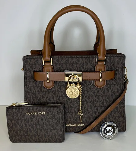 Vista 4 de Michael Kors MICHAEL Michael Kors Hamilton SM - Bolsa con gancho para monedero SM TZ