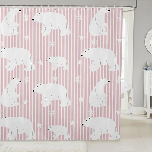 Vista 11 de Castle Fairy Cortina de ducha geométrica bohemia tribal exótica para baño, juego de cortina de ducha para niños y adultos, cortina de baño retro