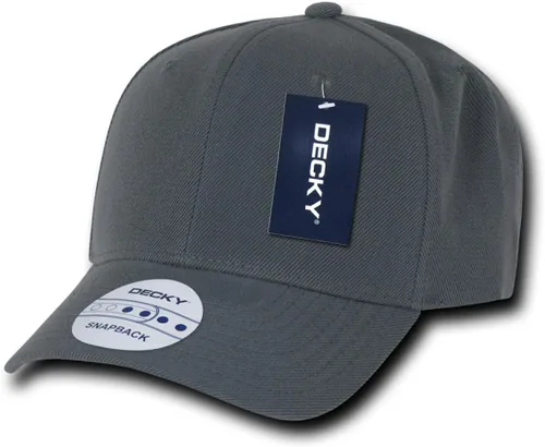 Vista 8 de DECKY Snapbacks de pico curvo acrílico