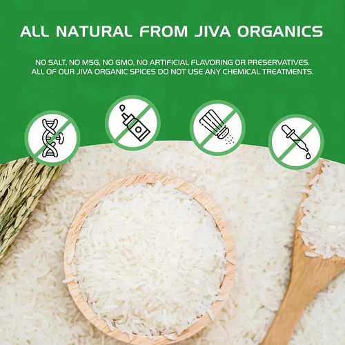 Vista 8 de Jiva Organics - Arroz orgánico Sona Masoori de 10 libras de calidad premium, origen indio, arroz de grano corto, todo natural y sin OMG (10 libras)