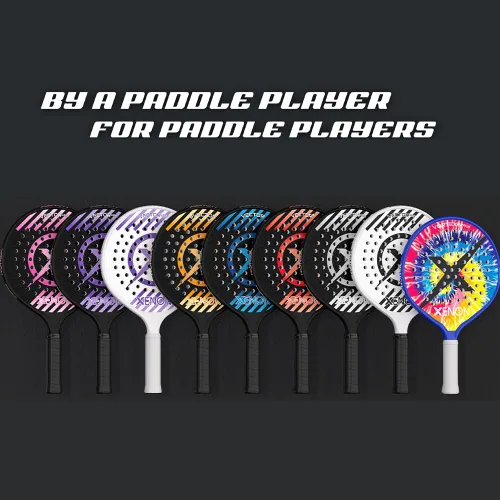 Vista 3 de Vector Light Paddle Tennis Racket By Xenon Paddle Púrpura