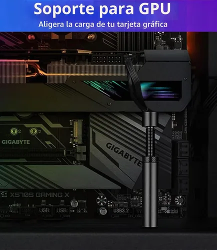 Vista 5 de Soporte de Soporte de GPU, Soporte Antihundimiento de GPU, Soporte de Tarjeta Gráfica GPU, Soporte de Soporte de Hundimiento de Tarjeta de Video