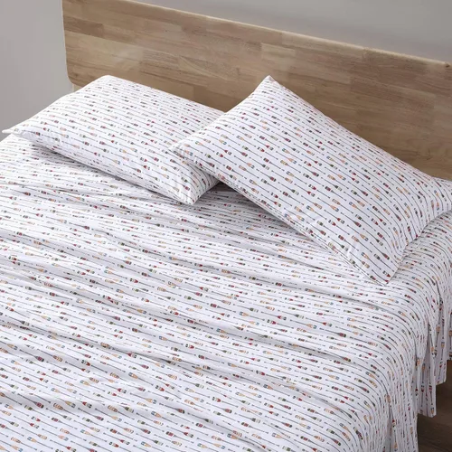Vista 16 de Eddie Bauer - Juego de sábanas individuales, sábanas de percal de algodón, frescas y frescas, ideales para dormitorio