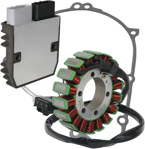 Vista 7 de Junta de estator de rectificador de bobina de estator para Kawasaki KLZ1000 Versys 1000 2012-2014 Bobina de estator 21003-0129 rectificador