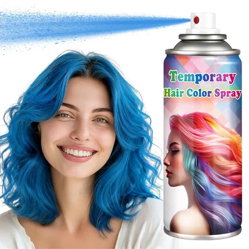 Vista 16 de Spray para el cabello gris Spray de color temporal Tinte para el cabello gris-gris, 4.1 fl oz