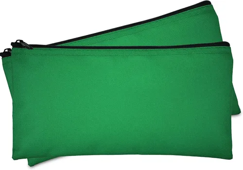 Vista 12 de DALIX - Bolsas de dinero para depósito con cremallera para monedas, 2