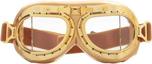 Vista 33 de CRG Sports Gafas de motocicleta estilo aviador, piloto, crucero, scooter, gafas de motocross para hombre, mujer, adulto