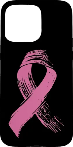 Vista 31 de iPhone 16 Cinta Rosa Cáncer de Mama - Estuche de Concientización sobre el Cáncer de Mama