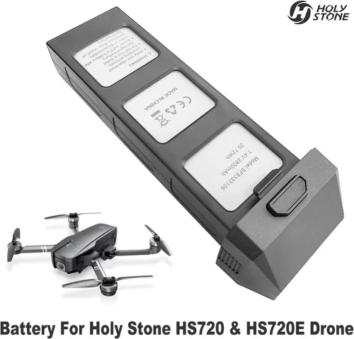 Vista 2 de 2 unids 7.4 V 2800 mAh batería de litio para HS720 plegable sin escobillas Quadcopter Accesorios Control remoto Drone batería de litio