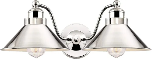 Vista 11 de Kira Home Welton - Aplique de pared industrial moderno de granja de 11 pulgadas para baño