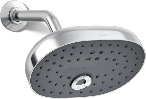 Vista 14 de Kohler 26290-G-BL Statement® Cabezal de ducha de tres funciones, 1.75 gpm, negro mate