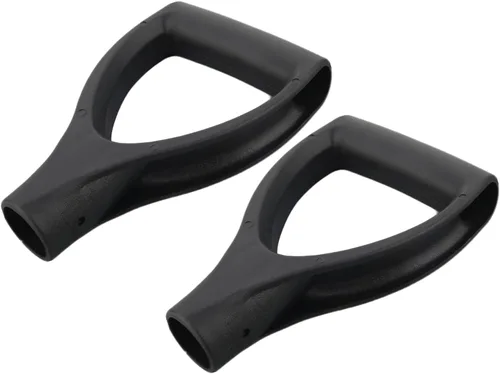 Vista 16 de MroMax Mango de agarre en D, 1-1/4 pulgadas de diámetro interior de 1.260 in, pala de nieve de PVC, mango de repuesto, accesorios de jardín, Negro