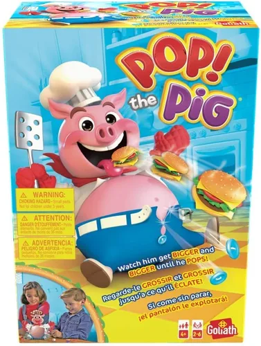 Vista 7 de Goliath Pop The Pig con rompecabezas de 24 piezas de bonificación (Amazon Exclusive)
