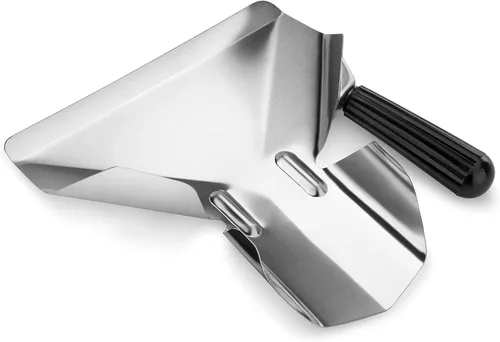 Vista 3 de New Star Food Service 37807 - Embolsadora comercial de acero inoxidable para patatas fritas, mango derecho