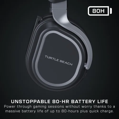 Vista 5 de Turtle Beach Stealth 700 Gen 3 Wireless Multiplatform Amplified Gaming Headset for PS5, PS4, PC, Mobile 60mm Drivers, AI Noise-Cancelling Mic