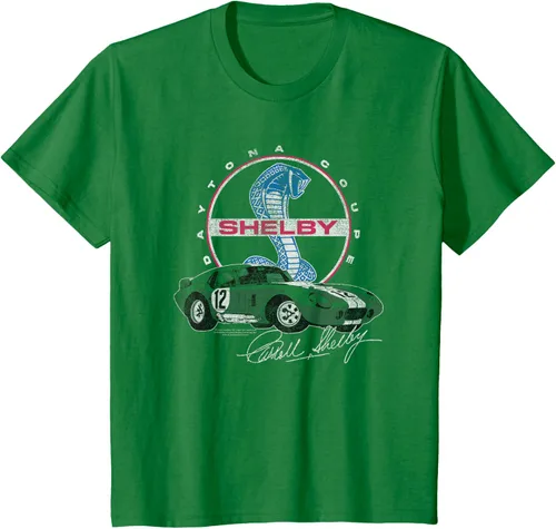 Vista 4 de Carroll Shelby Daytona Coupe Circle Logo Camiseta, Gris