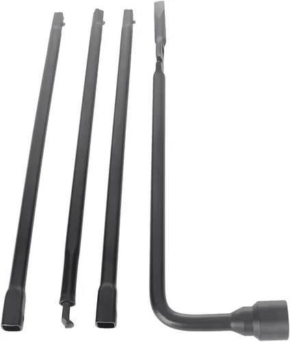 Vista 5 de Juego de llaves para llanta de repuesto con gato de tijera ACZCR, llave de rueda para llanta de repuesto, compatible con 2002-2015 Cadillac