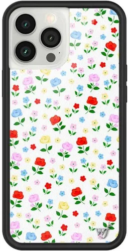 Vista 24 de Wildflower Carcasas – Compatible con iPhone 13 Pro Max Parachoques protector, certificado de prueba de caídas de 6.5 pies, propiedad de mujeres
