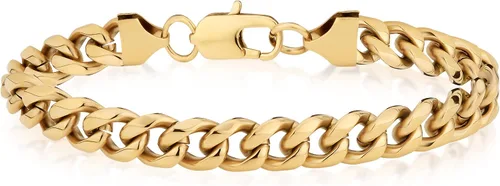 Vista 3 de LONDON FOG Curb Link Silver Plated 8 Inch Unisex Bracelet For Him and Her