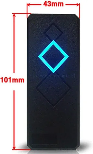 Vista 5 de Cerradura de huelga eléctrica completa TCP/IP red de control de acceso de una sola puerta Kits de sistema con fuente de alimentación de metal de 110