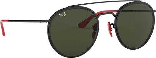 Vista 10 de Ray-Ban Rb3647m Scuderia Ferrari Collection Round Sunglasses
