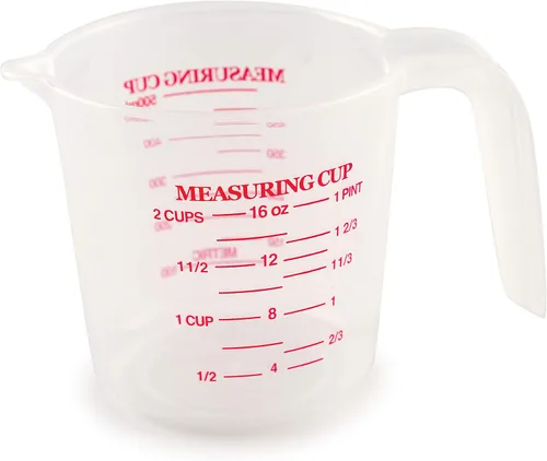 Vista 6 de Norpro 1 Taza de medición de plástico, multicolor