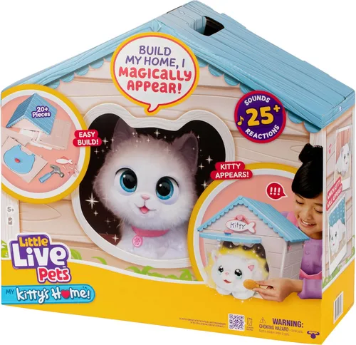 Vista 11 de Little Live Pets My Puppy's Home Playset, juego interactivo para perros