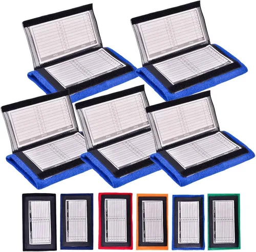 Vista 8 de Paquete de 5 pulseras para entrenador de muñeca (jóvenes o adultos) con ventanas triples, ideal para aparejos, toque, bandera de fútbol