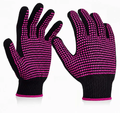 Vista 10 de HTVRONT Guantes resistentes al calor para sublimación - 2 piezas de guantes resistentes al calor para sublimación con protuberancias de silicona
