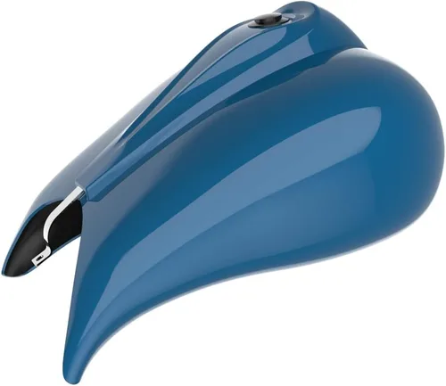 Vista 15 de Cubiertas de tanque estiradas con consola de tablero y tapa de tanque de combustible, cubiertas de combustible de galón para Harley Touring Whisky
