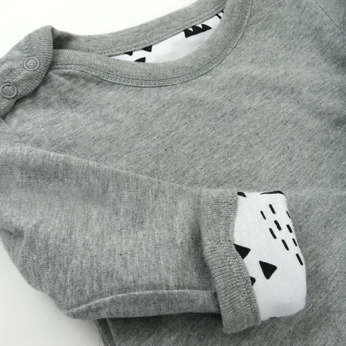 Vista 4 de HonestBaby Overol reversible de algodón orgánico unisex para bebé