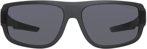 Vista 2 de Prada Linea Rossa PS 03WS UFK07G - Gafas de sol rectangulares de plástico gris con lente degradado