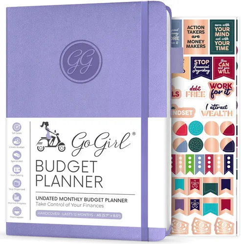 Vista 25 de GoGirl Planificador de Presupuesto – Organizador Mensual de Planificación Financiera, Libro de Presupuesto. Cuaderno de Seguimiento de Gastos, Negro