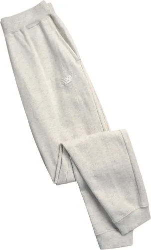 Vista 30 de New Balance Pantalones deportivos para niña, forro polar de mezcla de algodón suave con cordón y bolsillos (tallas 8-16)
