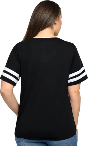 Vista 3 de Disney - Camiseta infantil con cuello en V para mujer