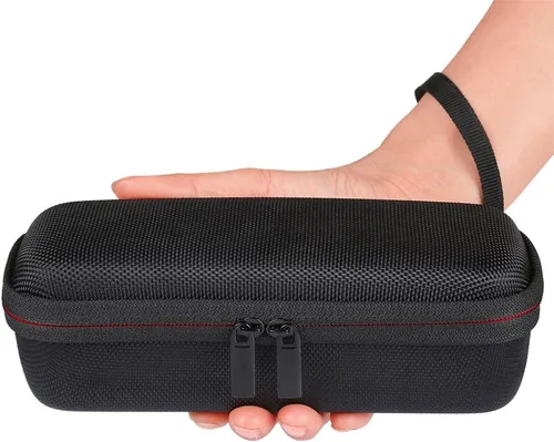 Vista 4 de Estuche para Anker 2 Altavoz Portátil Hard Shell Travel Estuche de transporte Bolsa de almacenamiento (negro)