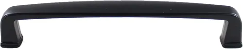 Vista 8 de Formosa Design Hardware - Paquete de manijas y perillas negras para gabinetes (5 pomos cuadrados)