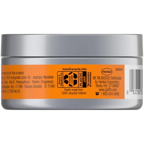 Vista 6 de got2b Defiant Shine Pomada, 2 onzas líquidas, pomada de peinado de alto brillo para hombres y mujeres, crea textura, control y sujeción ligera