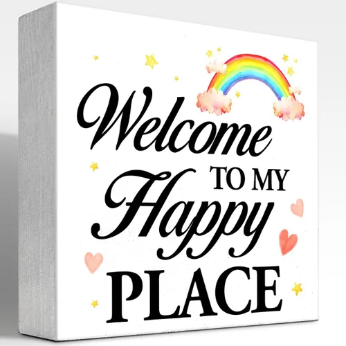 Vista 10 de Letrero de madera con texto en inglés «Home is Where My Boys Are », regalos para la nueva mamá, ideas divertidas para el día de la madre, con cita