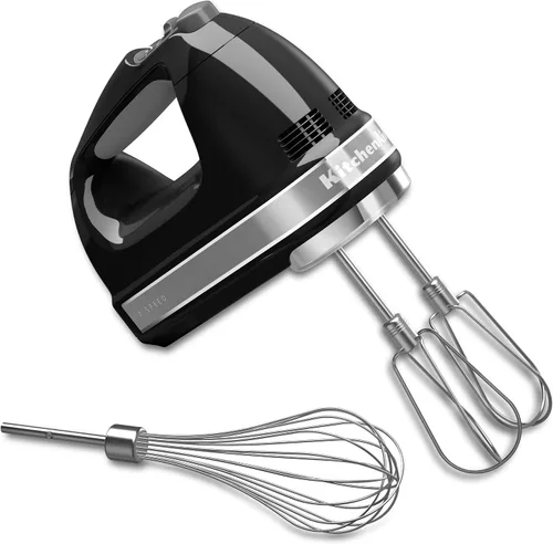 Vista 7 de KitchenAid, Batidora de Mano Digital con 7 Velocidades y Accesorios Turbo Beater II, KHM7210, Plateado Contour